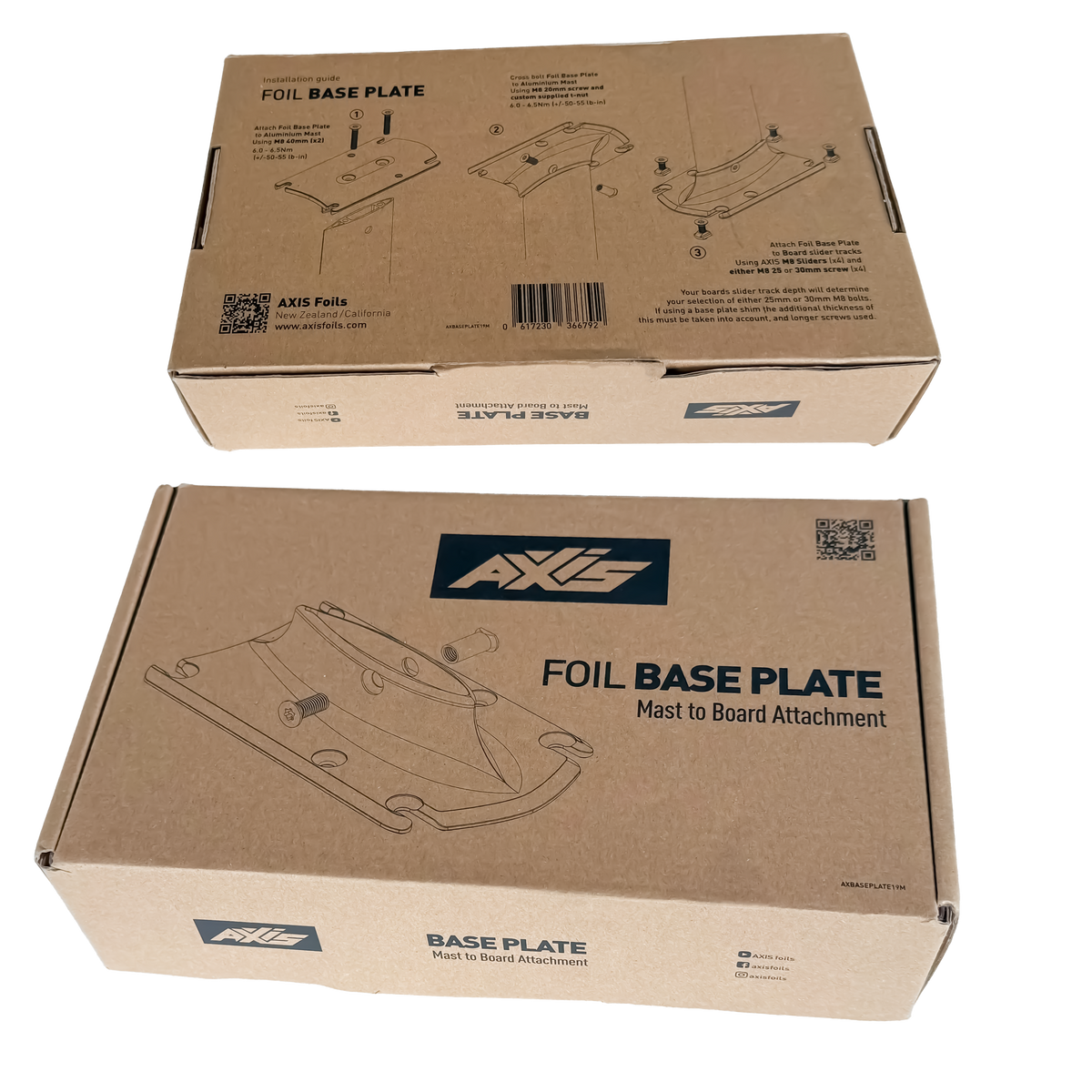 Axis Black 19mm Foil Base Plate