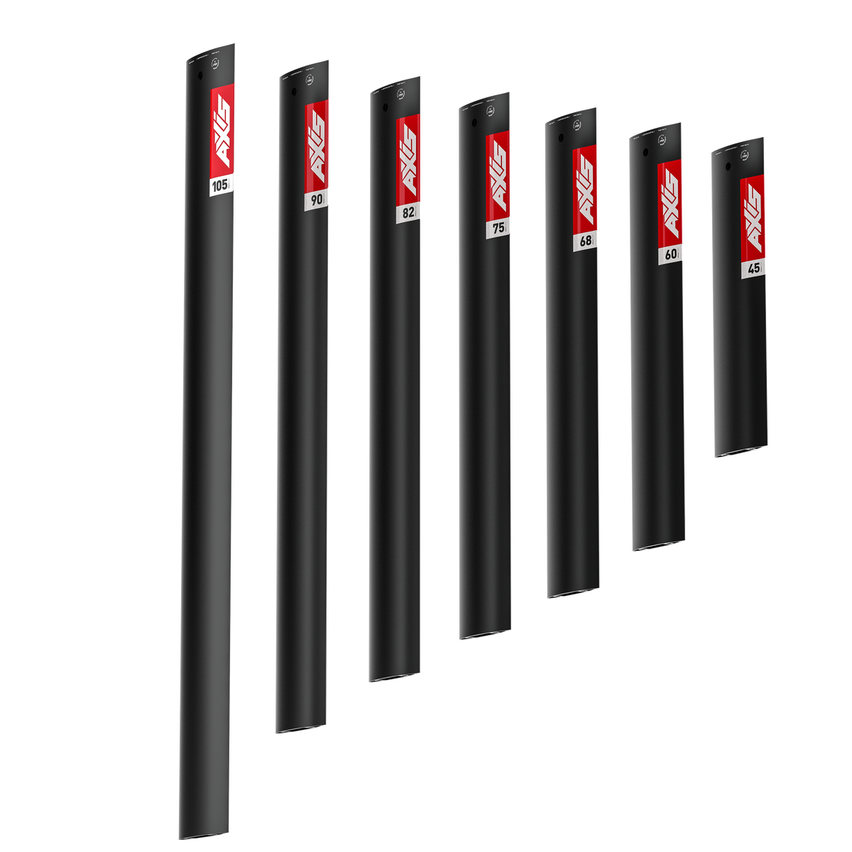 Axis Black 19mm Aluminium Mast