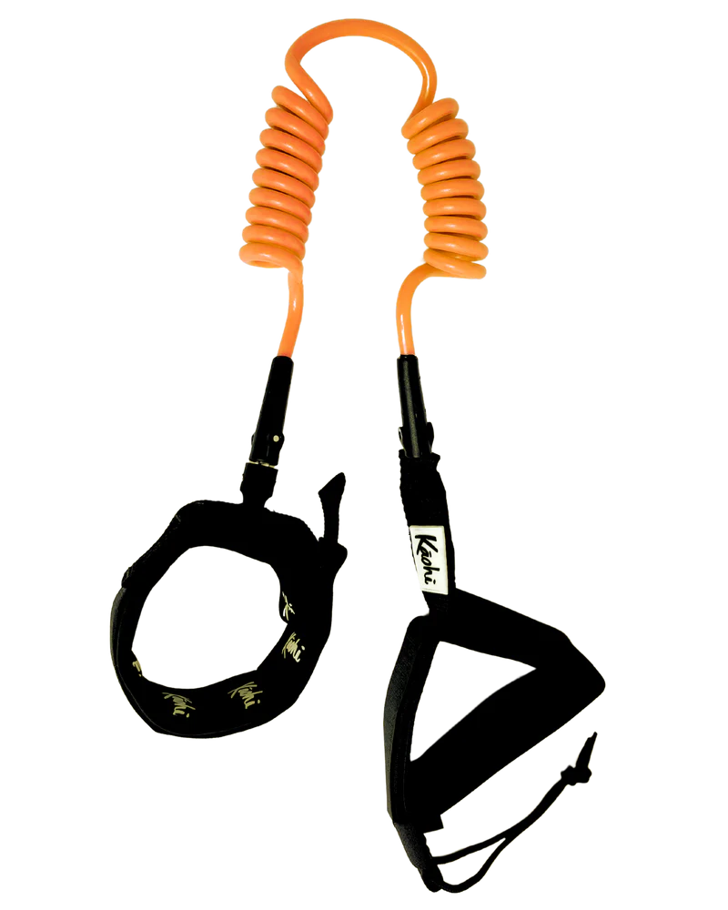Kāohi Grip Leash Double Coil 8 mm