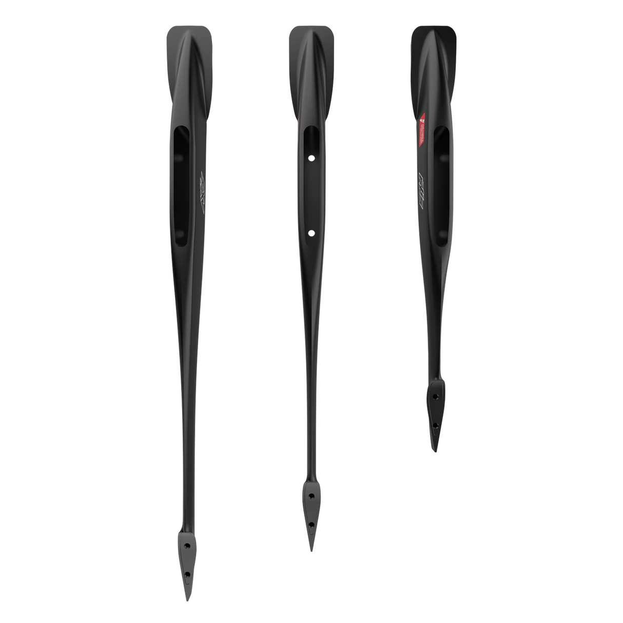 Black ADVANCE + FATTY Fuselages w/ Zinc insert, Titanium screw inserts, screws and Sleeve / Cover