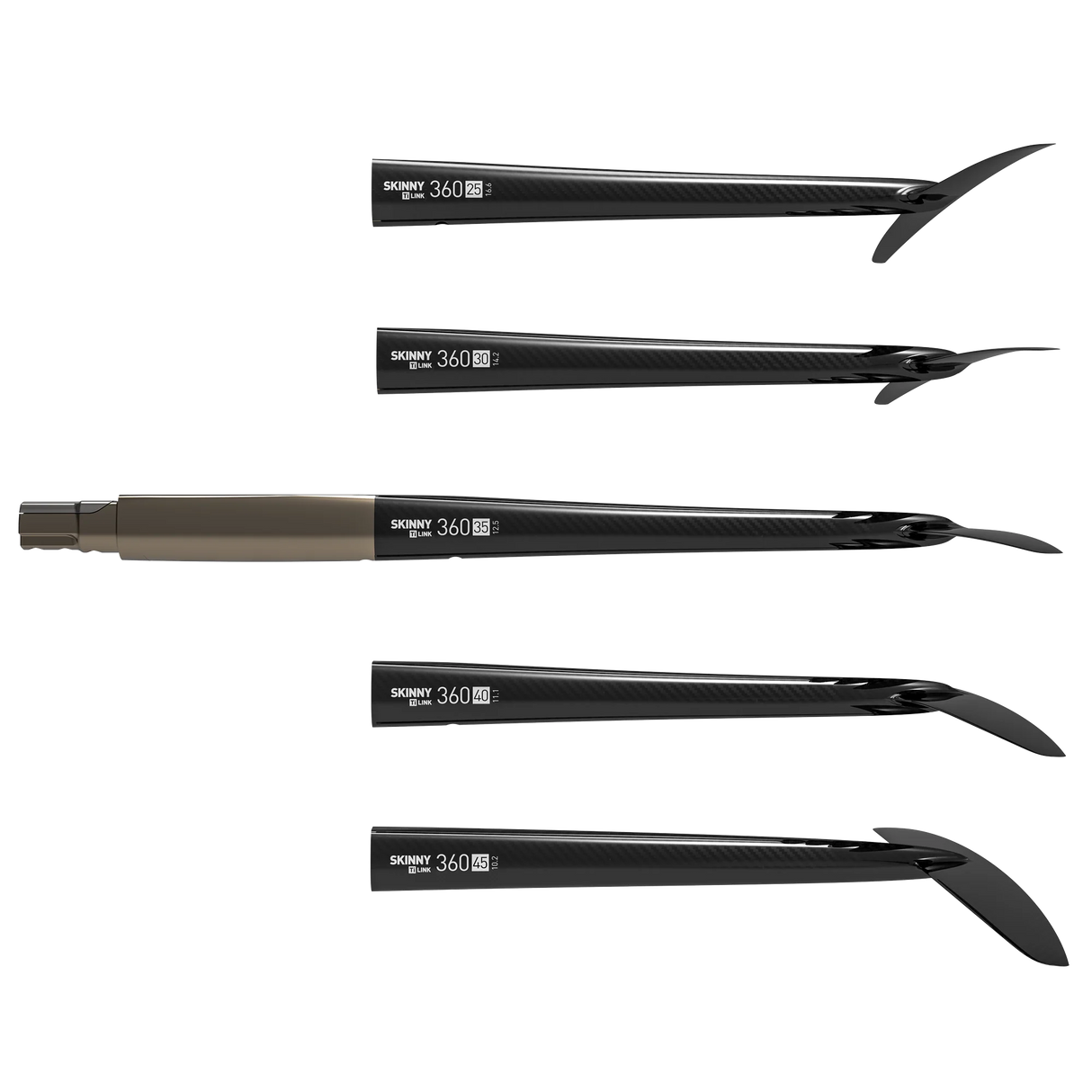 Axis SKINNY LINK Ultra High Modulus Solid Carbon Hydrofoil wing