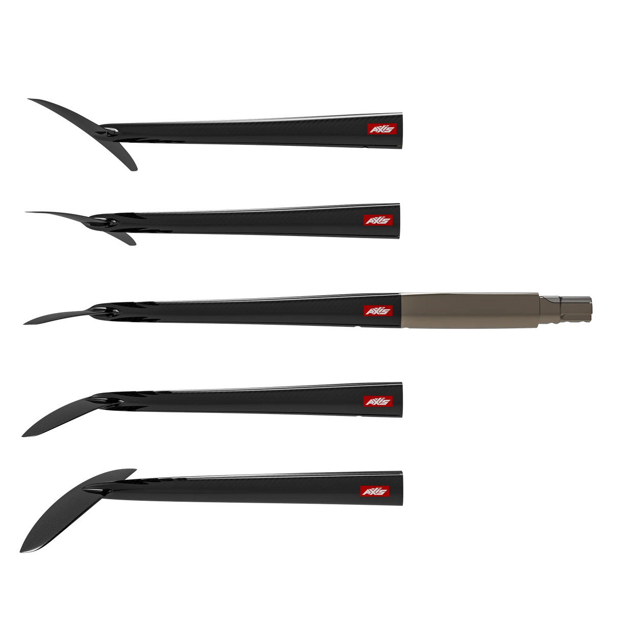 Axis SKINNY LINK Ultra High Modulus Solid Carbon Hydrofoil wing