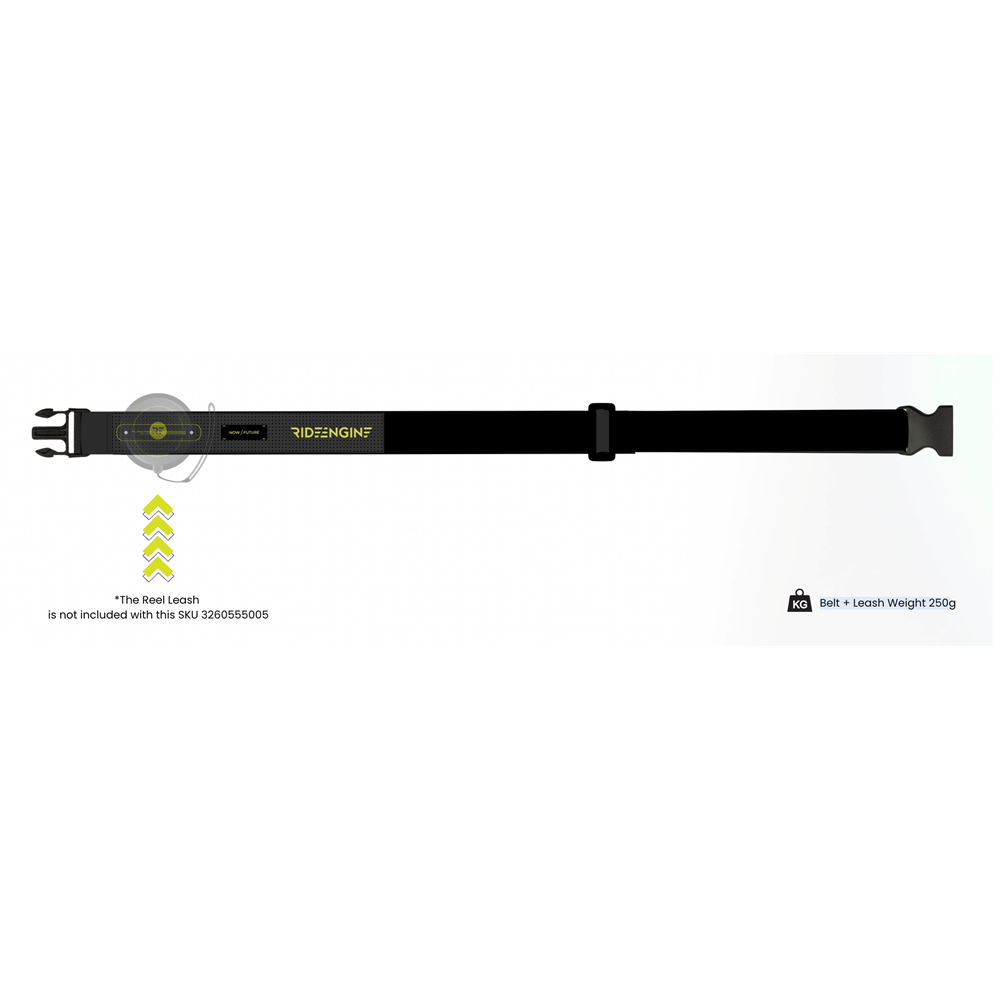 Ride Engine RE_Tractable Reel Leash Waist Belt