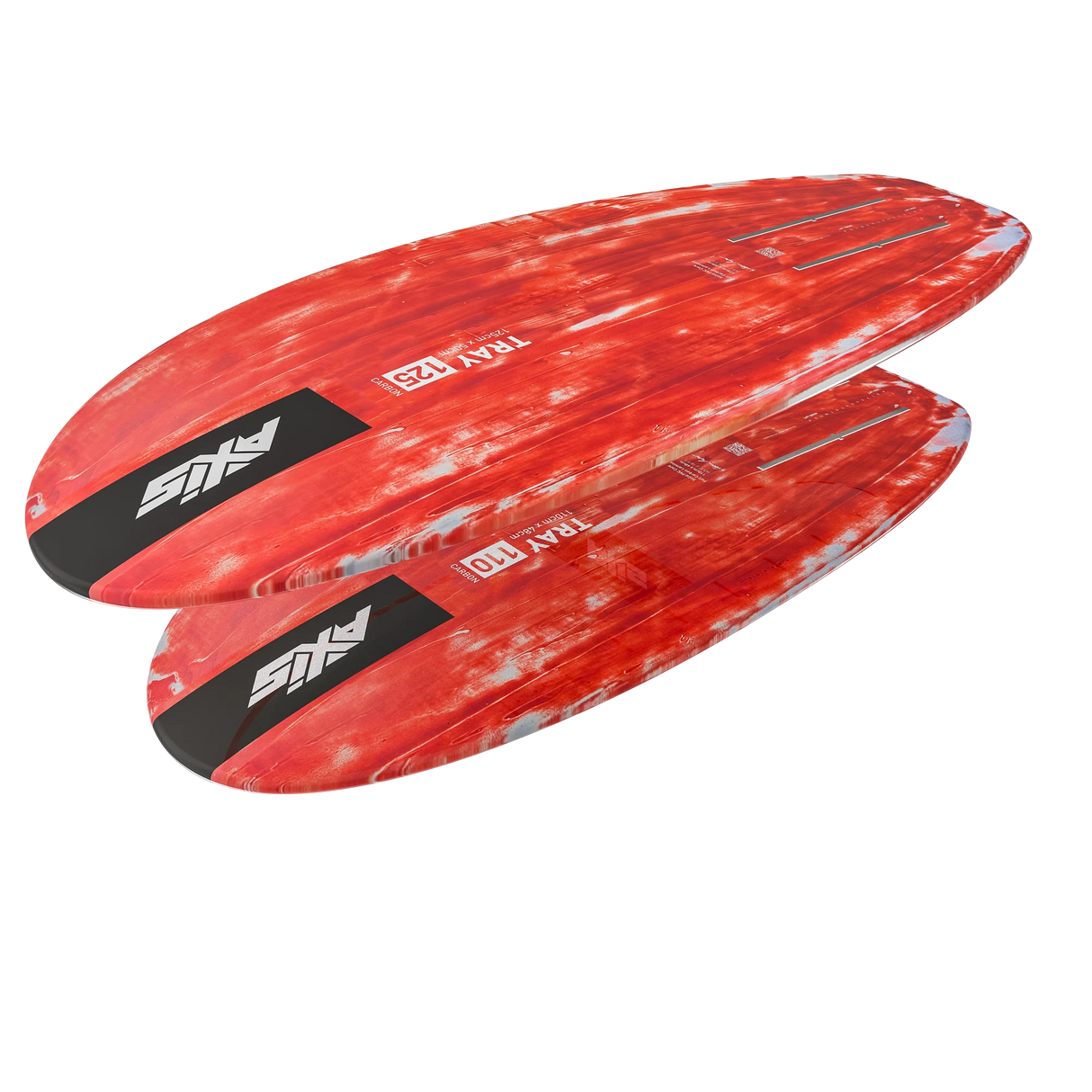 Axis TRAY V5 - Carbon Foilboard with Footstrap inserts & Boardbag
