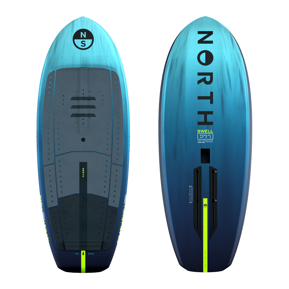 North Swell Pro Foil Board Ocean Green