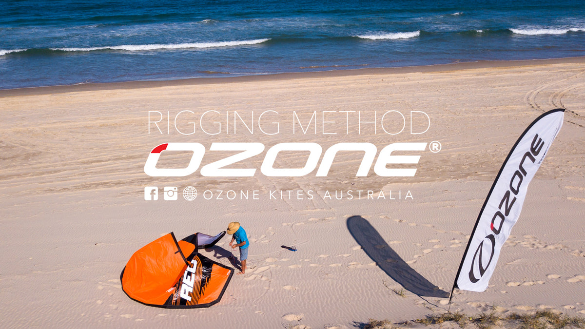 How to rigging your kitesurfing kite Kitepower Australia