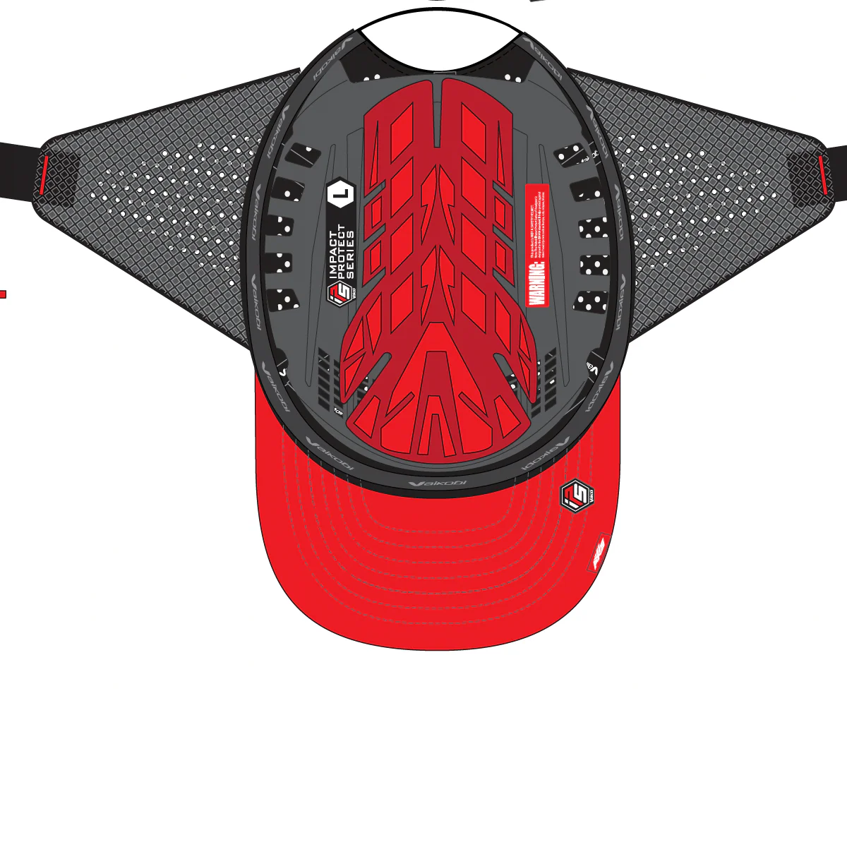 Axis Impact Protection Series Cap with Straps