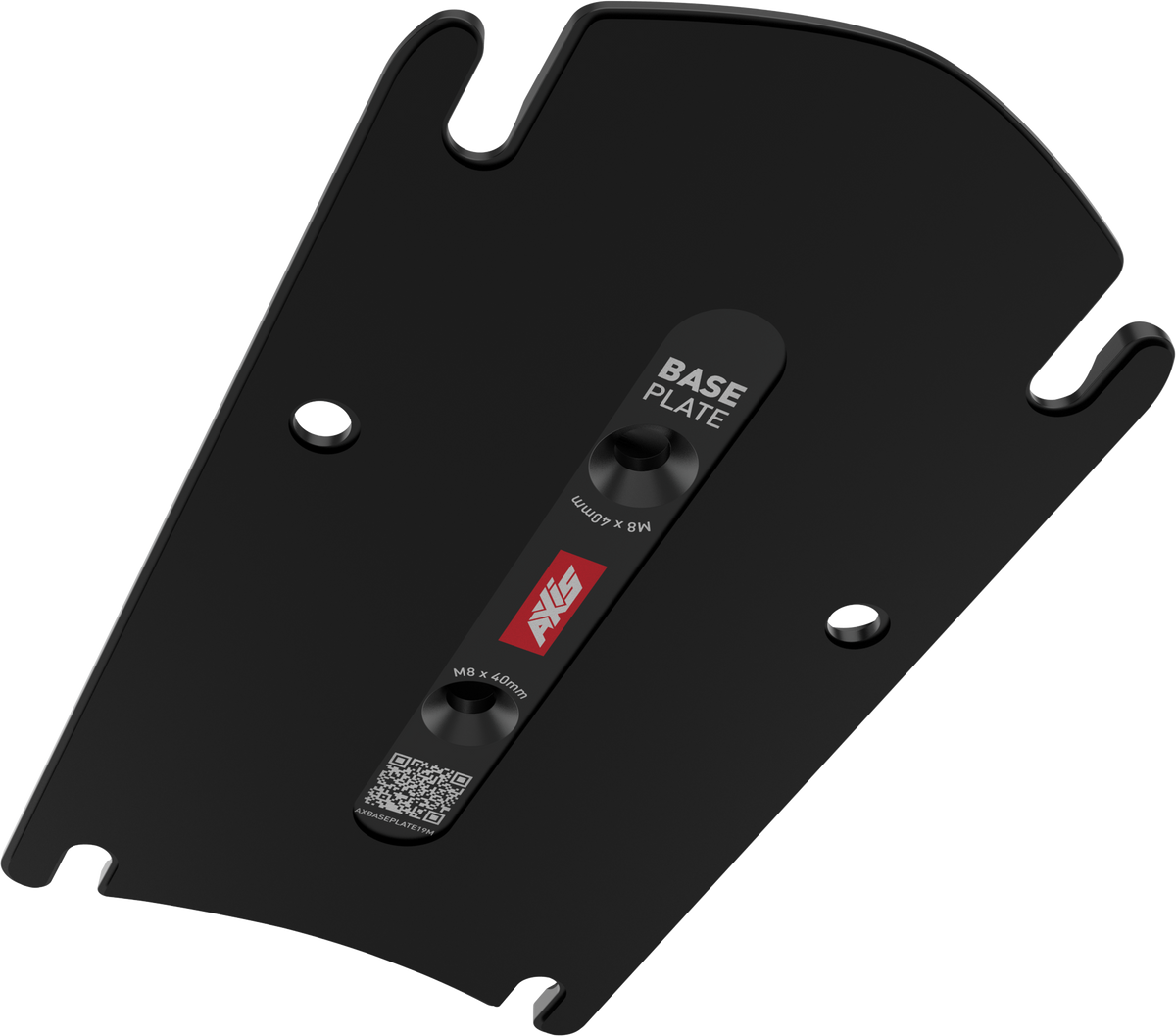 Axis Black 19mm Foil Base Plate