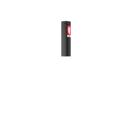 Axis Black 19mm Aluminium Mast