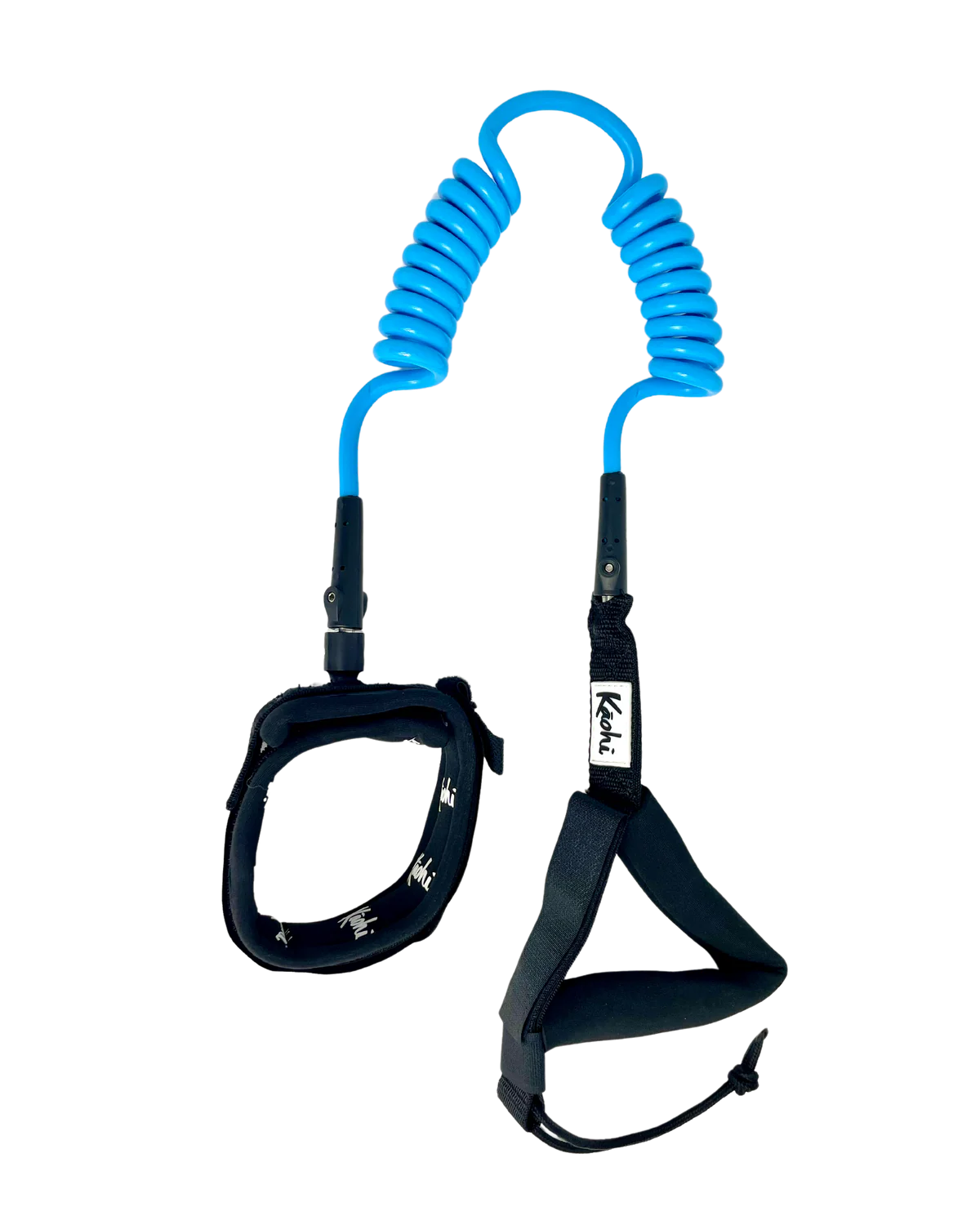 Kāohi Grip Leash Double Coil 8 mm