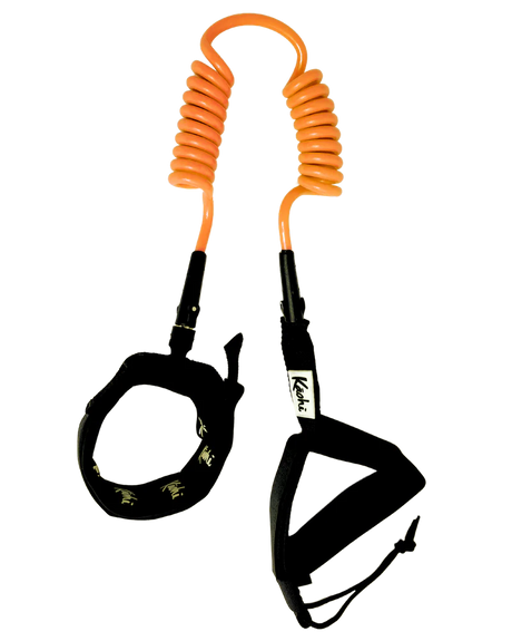 Kāohi Grip Leash Double Coil 8 mm