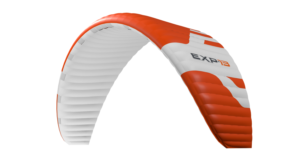 Ozone EXP V2 snowkite Orange/White/White
