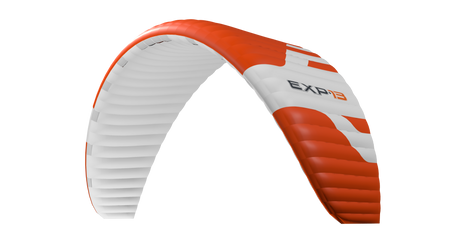 Ozone EXP V2 snowkite Orange/White/White