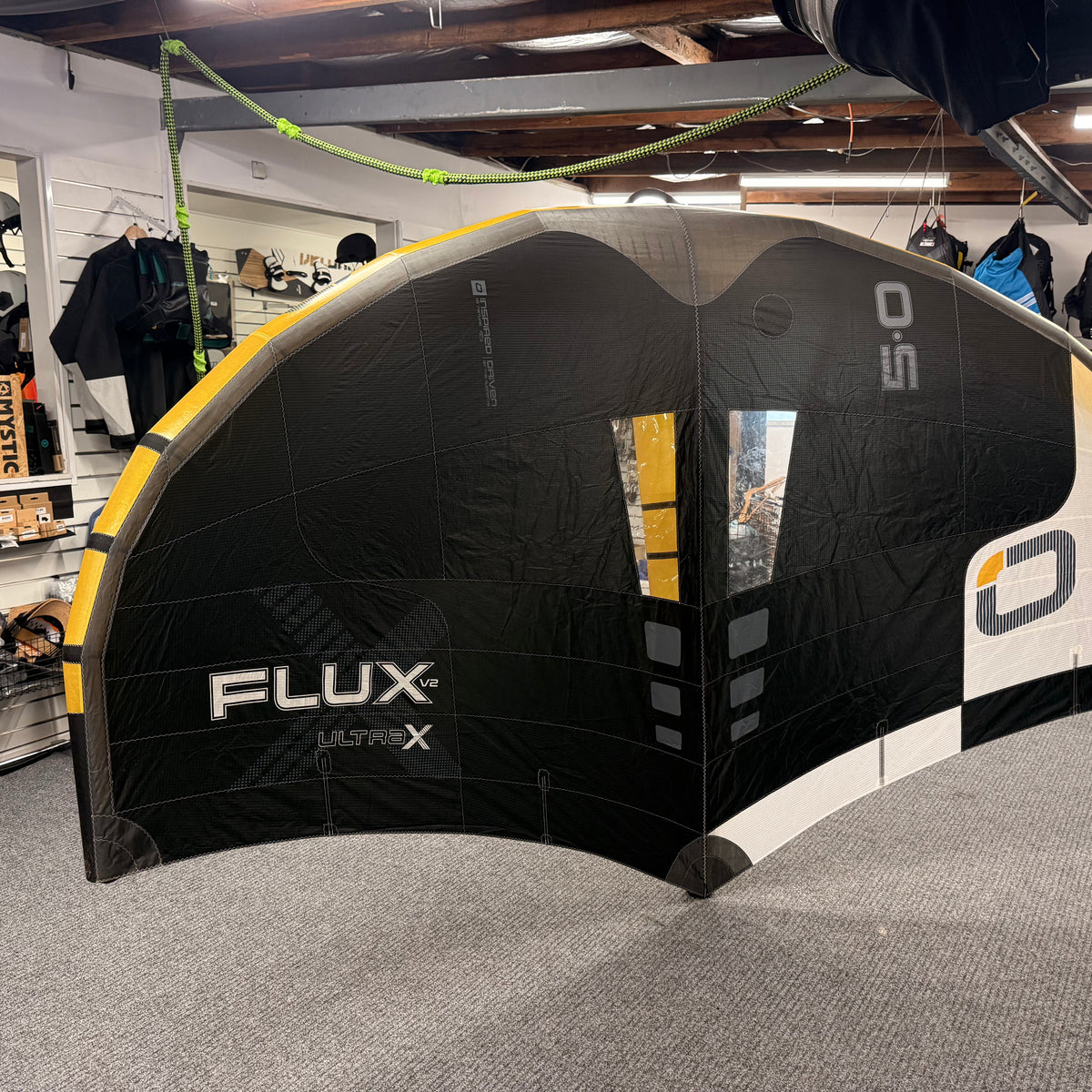 Ozone Flux V2 Ultra X Used Wind Wing 5.0m – Kitepower Australia