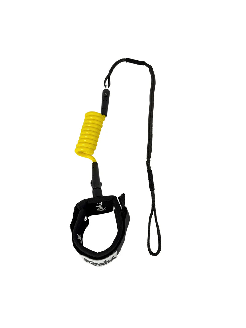 Kāohi INVIZ Mini Hybrid Leash (Prone Coil+Bungee)