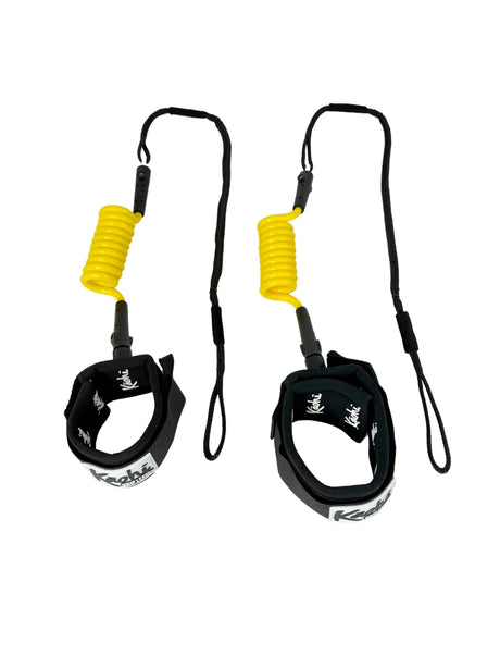 Kāohi INVIZ Mini Hybrid Leash (Prone Coil+Bungee)