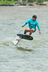 Kāohi INVIZ Mini Hybrid Leash (Prone Coil+Bungee)