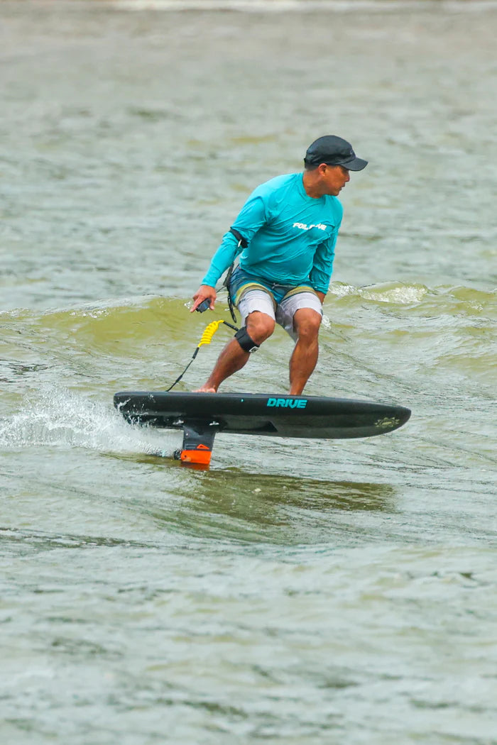 Kāohi INVIZ Mini Hybrid Leash (Prone Coil+Bungee)