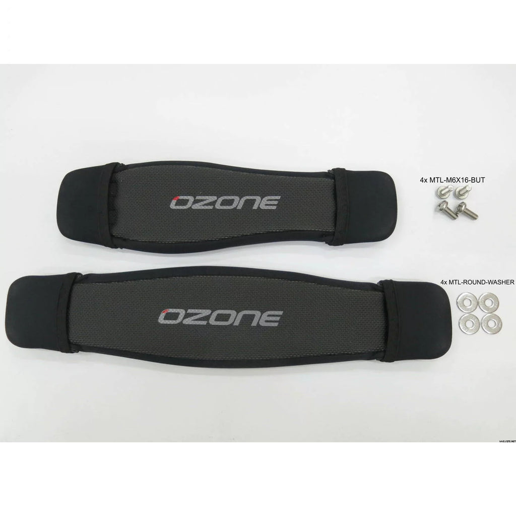 Ozone Kitesurf Wing Foilboard straps with screws and washers