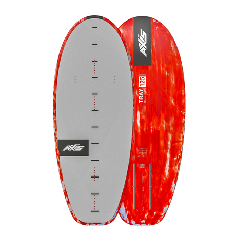 Axis TRAY V5 - Carbon Foilboard with Footstrap inserts & Boardbag