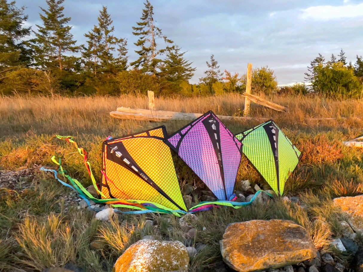 Prism Vertex Diamond Single Line kite