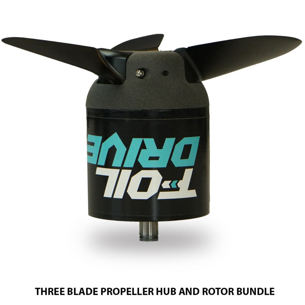 Foil Drive Three Blade Propeller Hub and Rotor Bundle Kitepower Australia