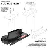 Axis Black 19mm Foil Base Plate