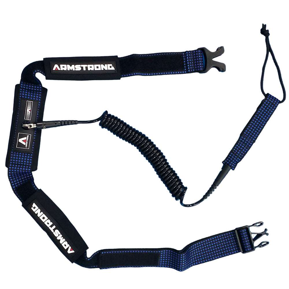 Armstrong Coiled Waist Leash for Foiling and SUP
