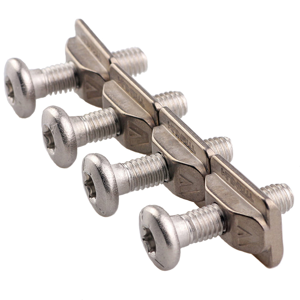 Armstrong generic Ti T nut set CSK screws