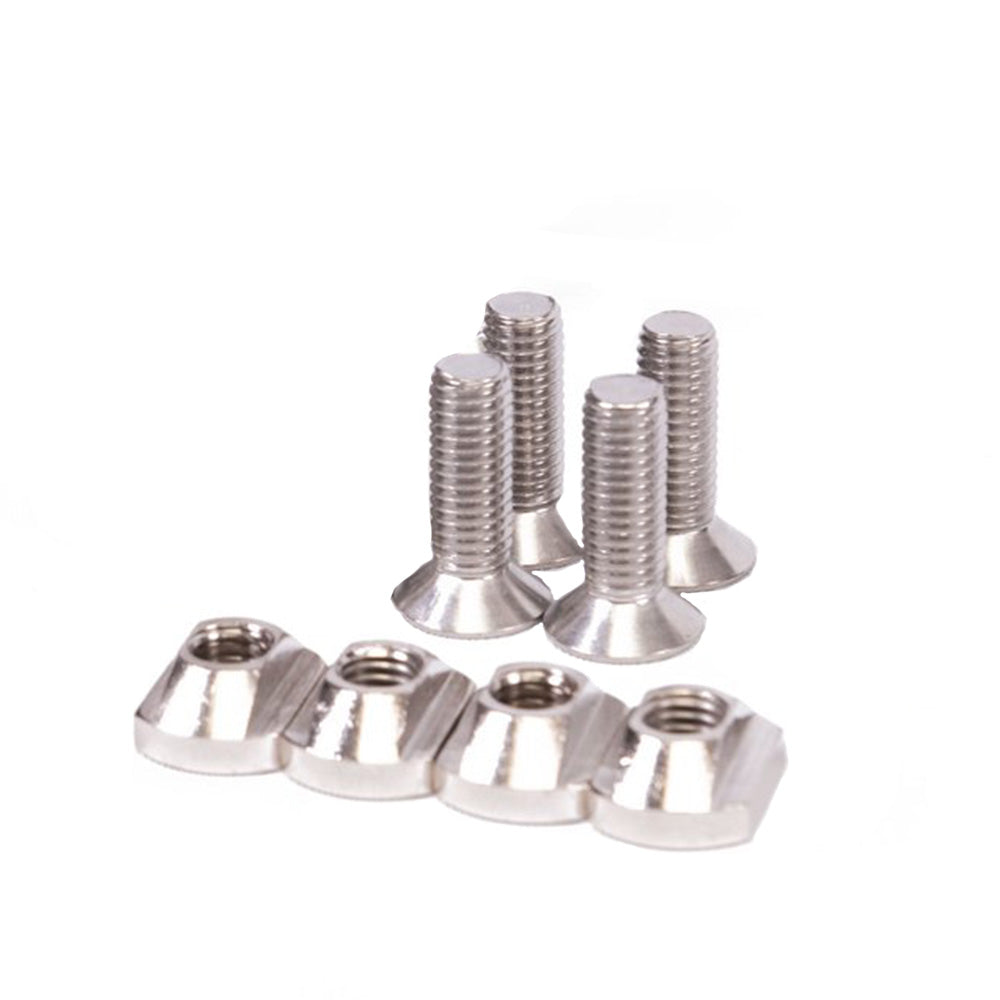 Axis Titanium Screw and Slider set 4x Siders, 4 x M8x25mm