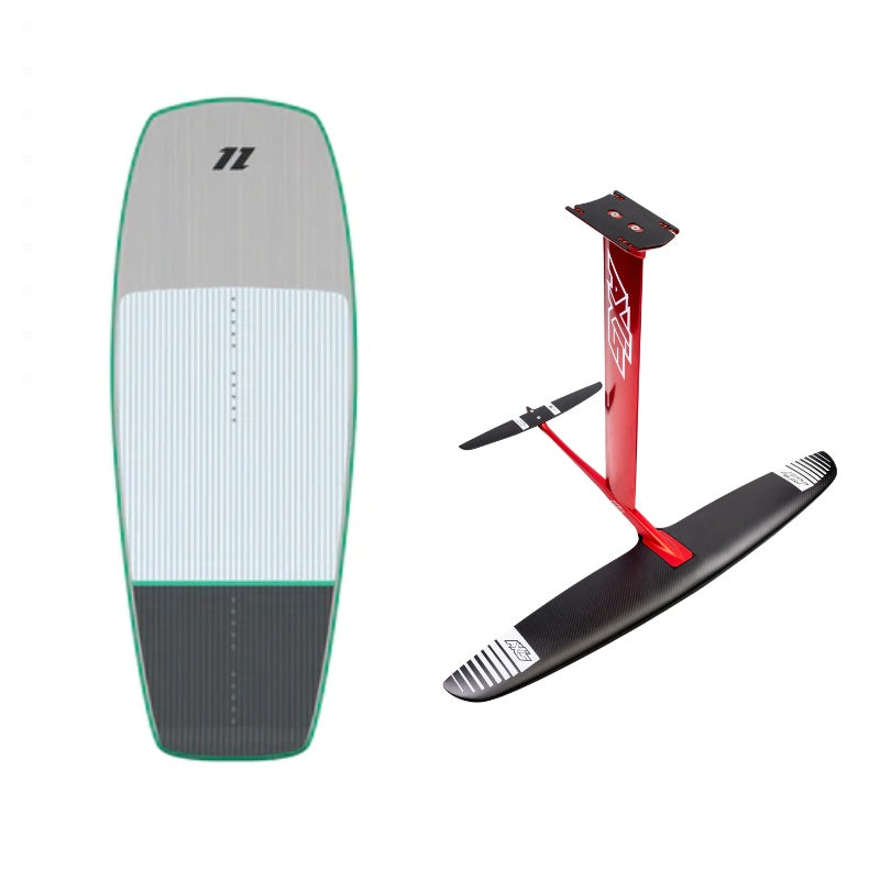 Entry Level and Intermediate Kite Surf Alloy-Foil Package