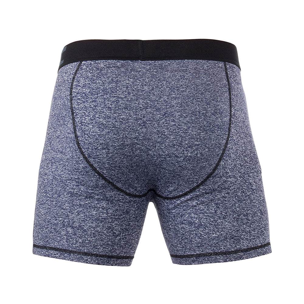 Mystic quickdry boxers navy back view