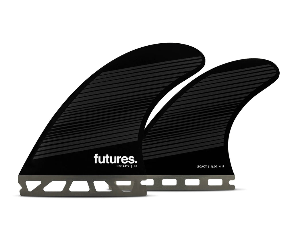 Futures Legacy Quad F8 Grey/Black